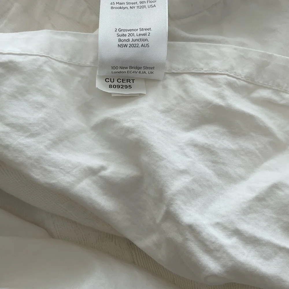 West Elm set of 3 white textured euro sham covers